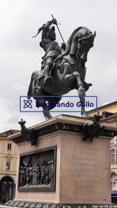 Statua Emanuele Filiberto di Savoia