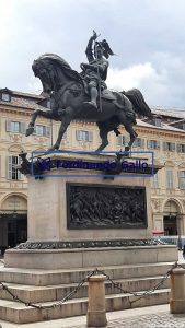 Statua Emanuele Filiberto di Savoia