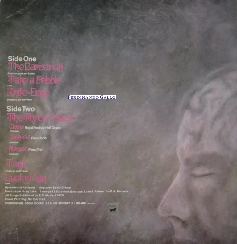 Emerson Lake & Palmer-Primo Album